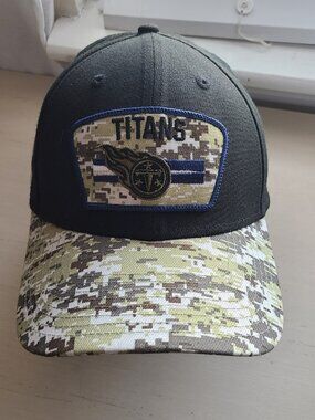 New Era Tennessee Titans NFL Camo Fitted Cap 39Thirty Medium Large
